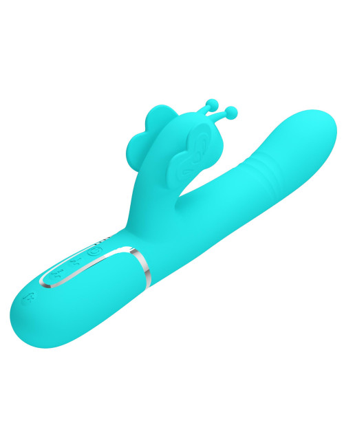 Pretty Love Twinkled Tenderness Turquoise – Rabbit Vibrator