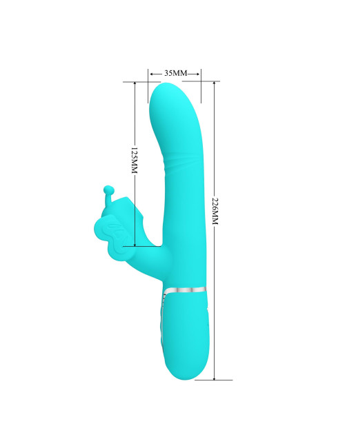 Pretty Love Twinkled Tenderness Turquoise – Rabbit Vibrator