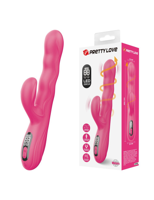 Pretty Love Winters Pink – Rotating Rabbit Vibrator