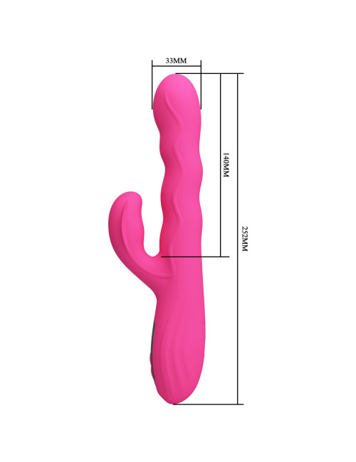 Pretty Love Winters Pink – Rotating Rabbit Vibrator