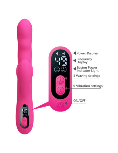 Pretty Love Winters Pink – Rotating Rabbit Vibrator