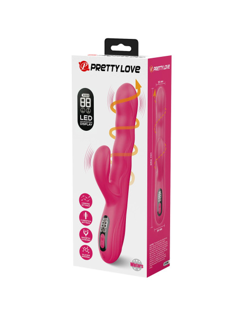 Pretty Love Winters Pink – Rotating Rabbit Vibrator