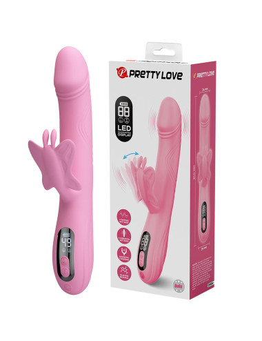 Pretty Love Bella Pink – Butterfly Rabbit Vibrator
