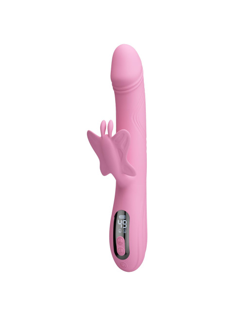 Pretty Love Bella Pink – Butterfly Rabbit Vibrator