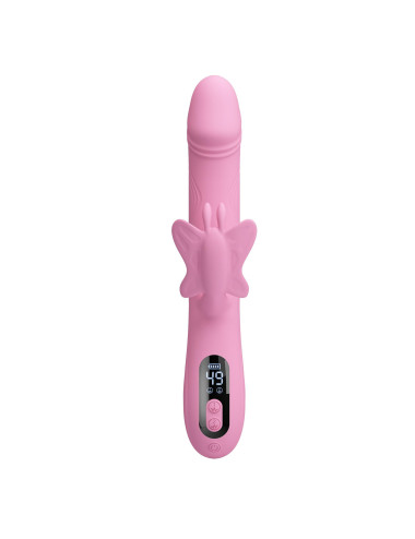 Pretty Love Bella Pink – Butterfly Rabbit Vibrator