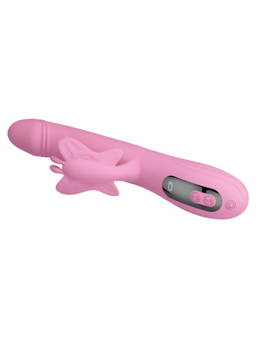 Pretty Love Bella Pink – Butterfly Rabbit Vibrator
