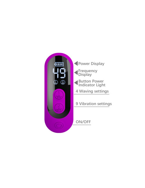 Pretty Love Bella Purple – Butterfly Rabbit Vibrator