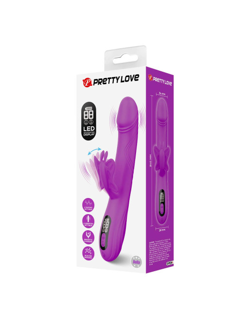 Pretty Love Bella Purple – Butterfly Rabbit Vibrator