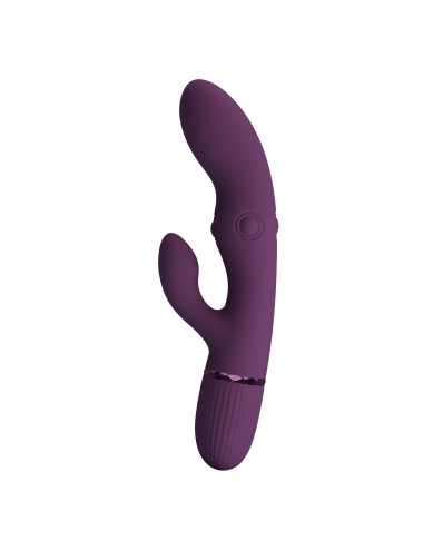 Pretty Love Zach Purple – Four-Sided Thumping Rabbit Vibrator