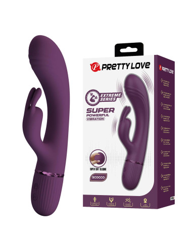 Pretty Love Scocco Purple – Rabbit Vibrator