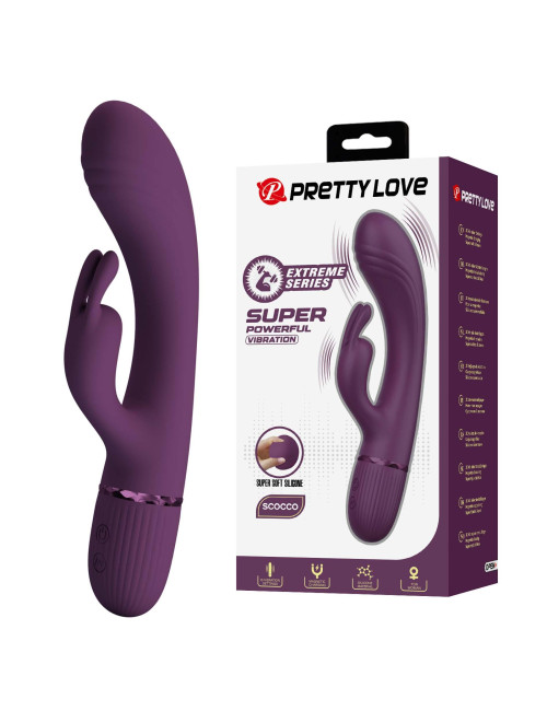 Pretty Love Scocco Purple – Rabbit Vibrator