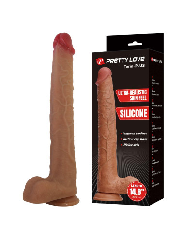 Pretty Love Torin-PLUS – Realistic Silicone Dildo 14.8"