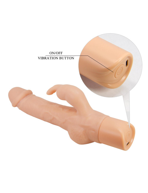 Pretty Love Ellison Flesh – Rabbit Realistic Vibrator