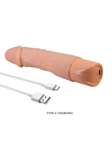 Pretty Love Jermaine – Realistic Vibrating Dildo 7.7"