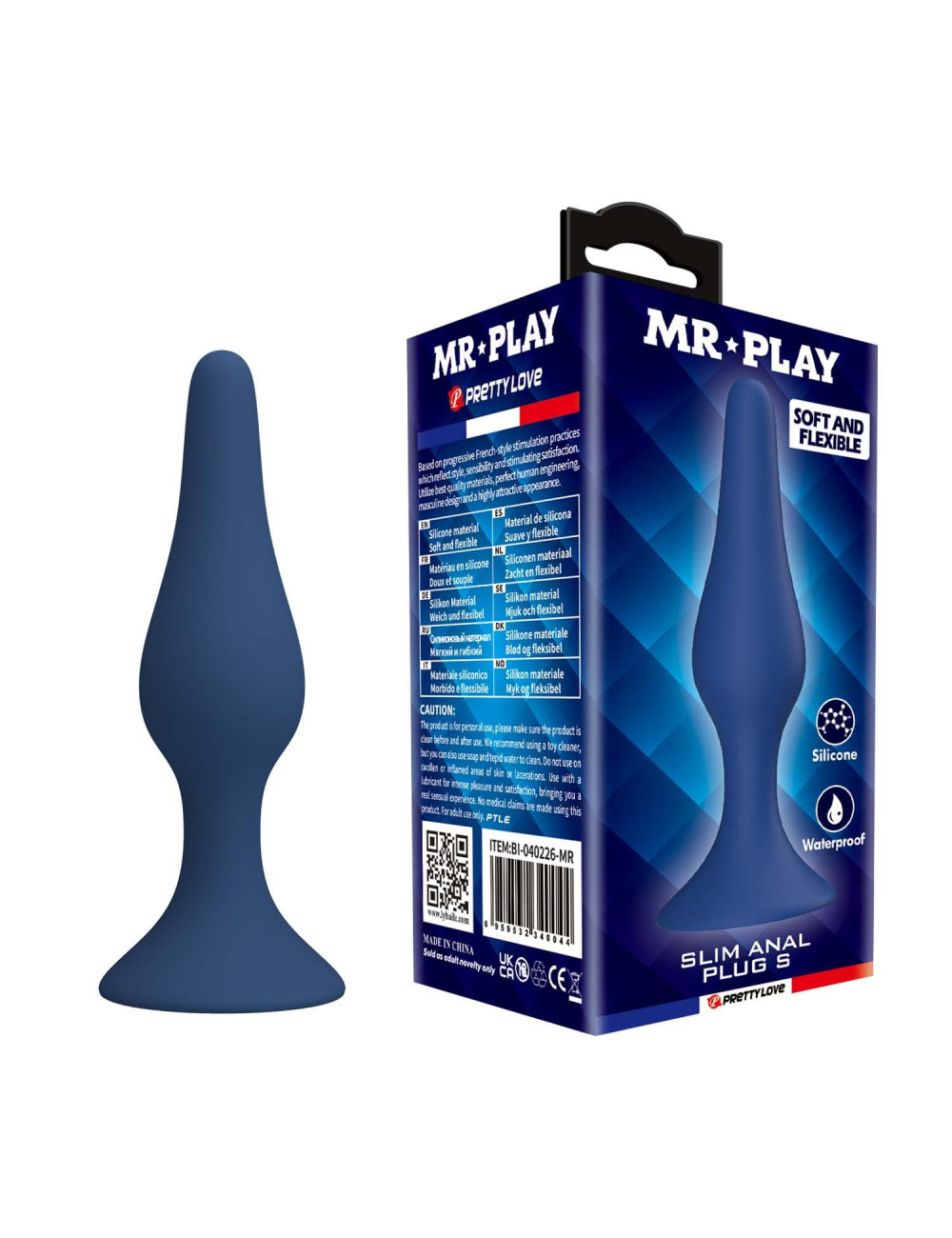MR. Play Slim Anal Plug S
