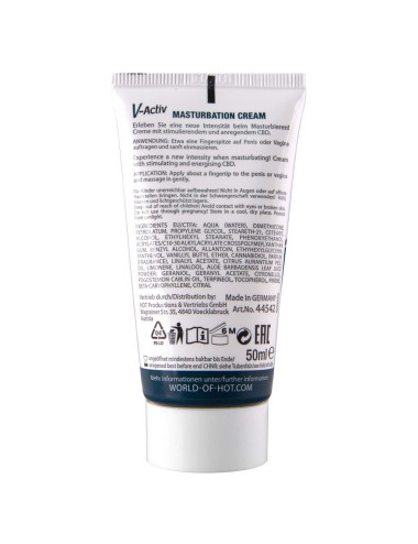HOT V-Activ Masturbation Cream - CBD unisex 50ml