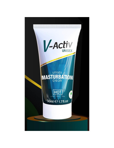 HOT V-Activ Masturbation Cream - CBD unisex 50ml