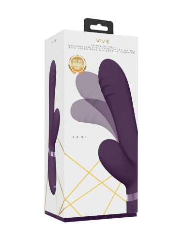Tani - Finger Motion with Pulse-Wave Vibrator - Purple