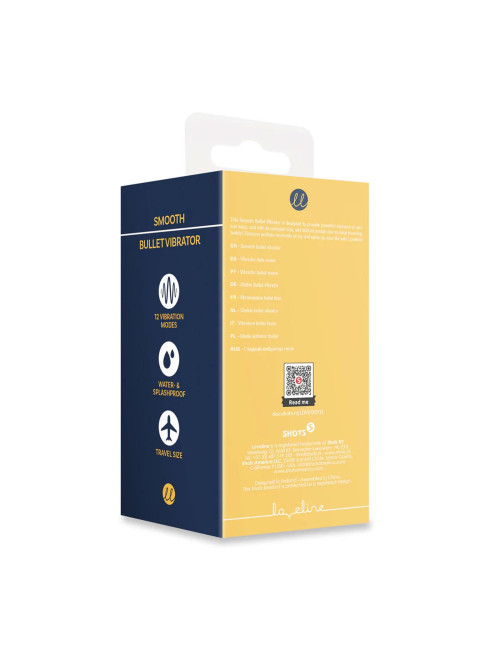 Smooth Bullet Vibrator - Sunpac Yellow