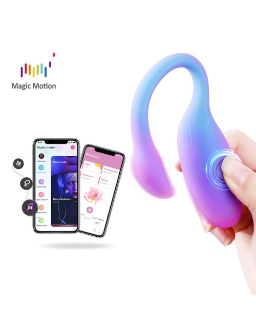 Magic Motion Flamingo Max Blue - Inteligentny wibrator