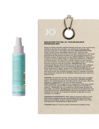 JO - Vitalize Balance Intimate Mist - 60ml