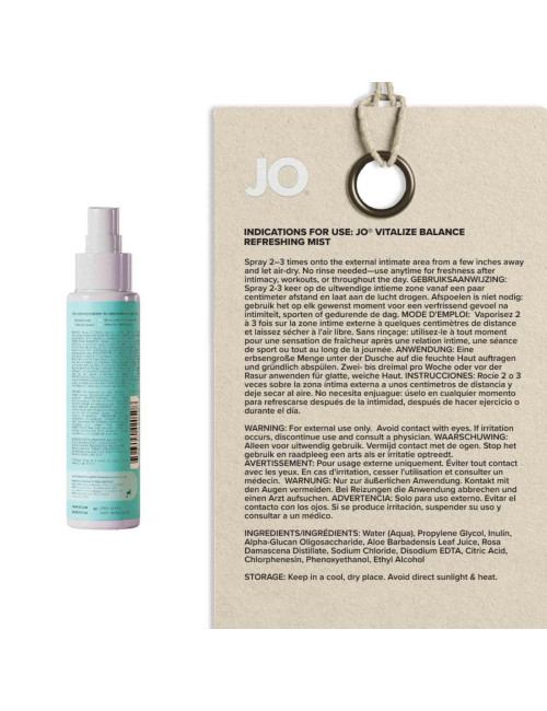 JO - Vitalize Balance Intimate Mist - 60ml