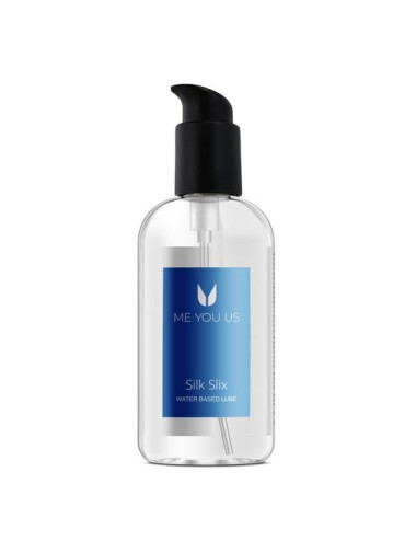 Żel- Me You Us Silk Slix Water Based Lubricant Pump Bottle White 250ml