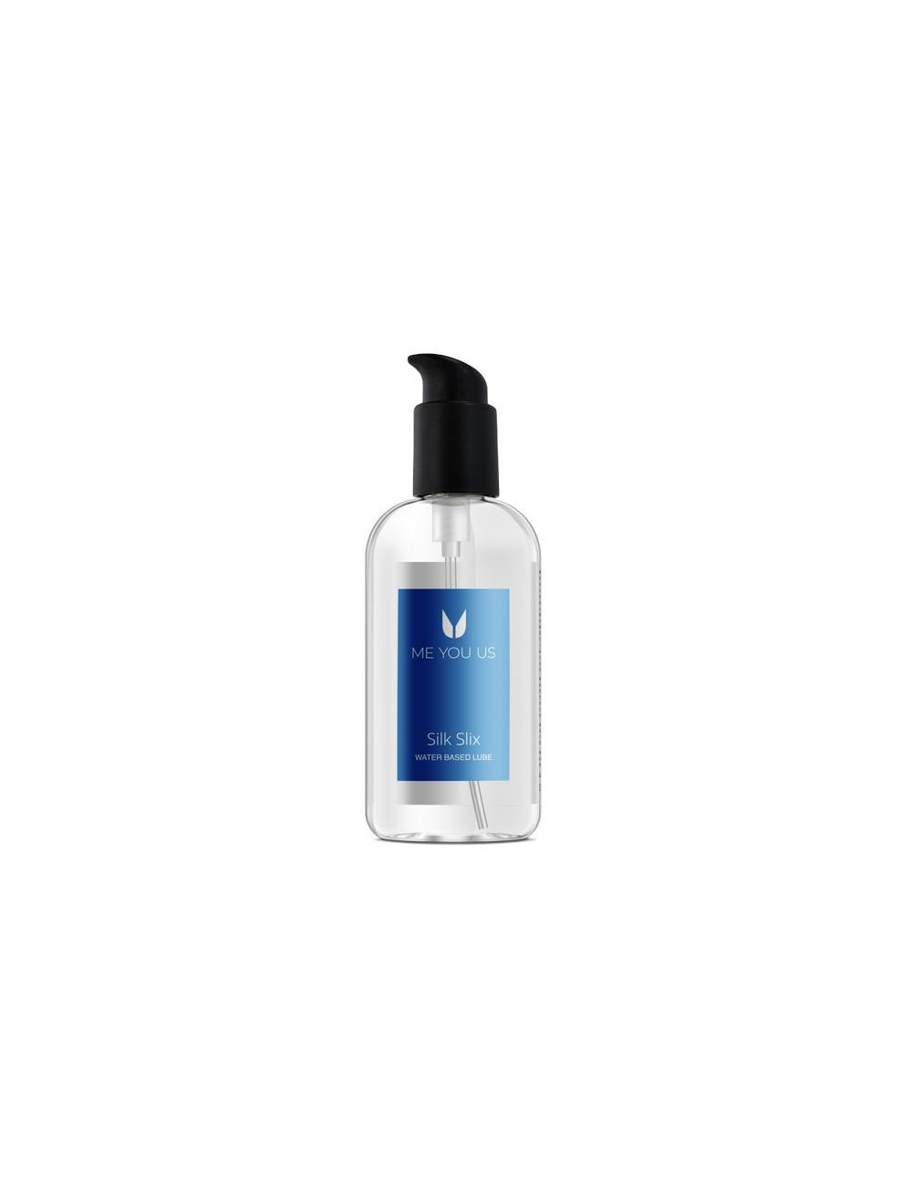 Żel- Me You Us Silk Slix Water Based Lubricant Pump Bottle White 250ml