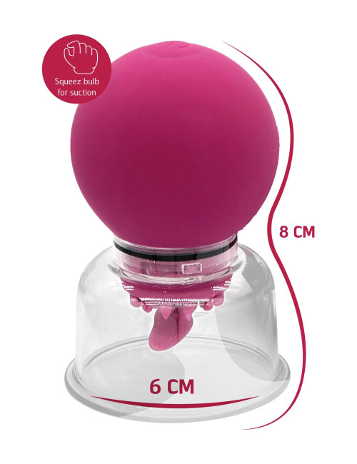 Vibrating & Rotating Nipple & Clitoral Pump