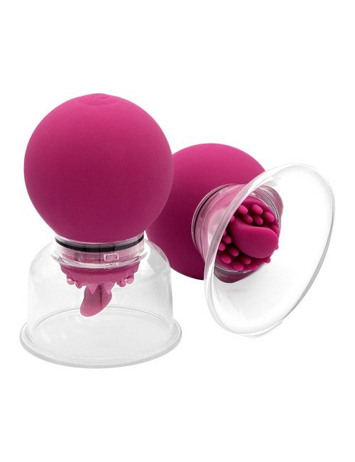 Vibrating & Rotating Nipple & Clitoral Pump