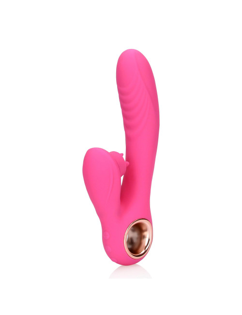 Tongue Flickering and Heating Rabbit Vibrator