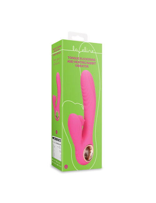 Tongue Flickering and Heating Rabbit Vibrator