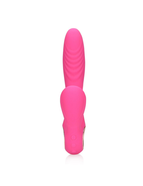 Tongue Flickering and Heating Rabbit Vibrator