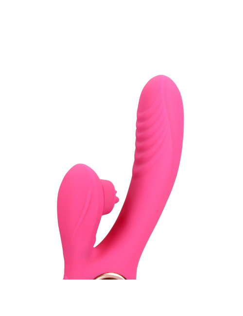 Tongue Flickering and Heating Rabbit Vibrator