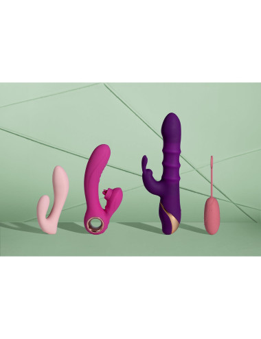 Tongue Flickering and Heating Rabbit Vibrator