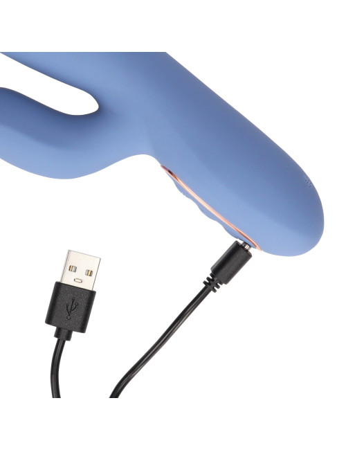Rotating Beads and Thrusting Rabbit Vibrator