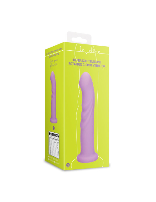 Loveline Ultra Soft - super miękki wibrator rotacyjny punktu G