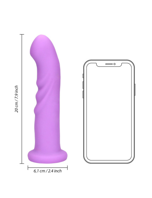 Loveline Ultra Soft - super miękki wibrator rotacyjny punktu G