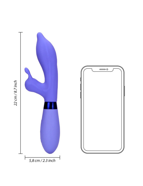 Silicone Pointed Rabbit Vibrator
