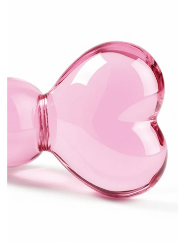 Crystal Heart Anal Dildo