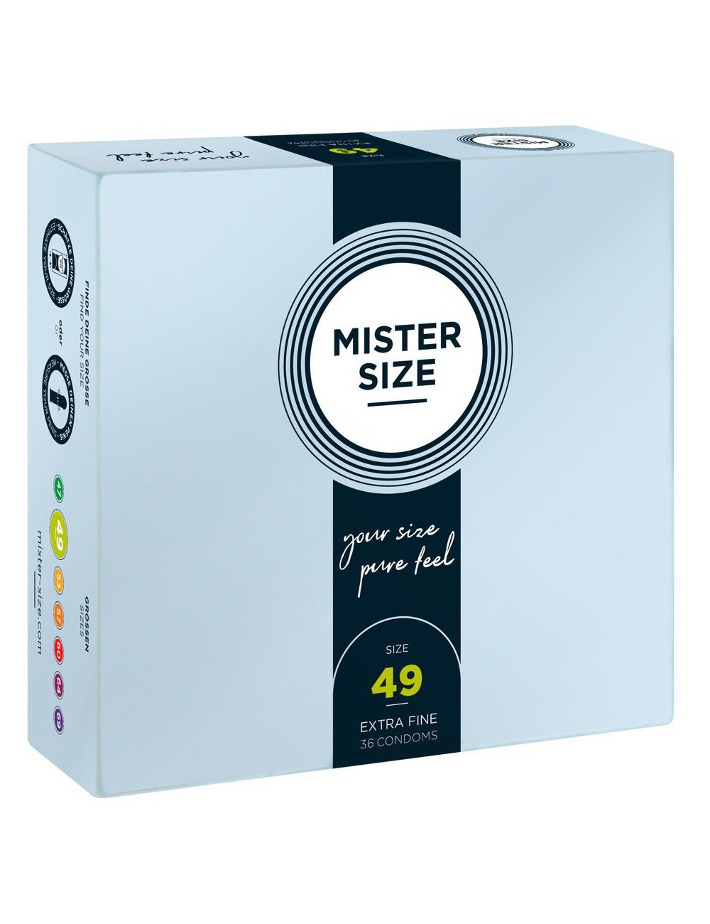Prezerwatywy MISTER SIZE 49 mm (36 szt.)