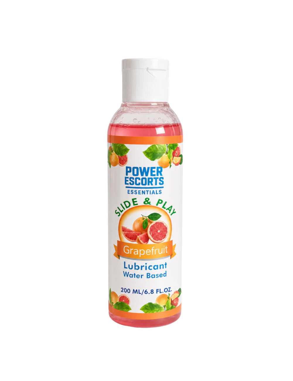 Power Escorts - DR14 - Grape Fruit Water-Based Lubricant 200ml – Slide & Play Personal Lube