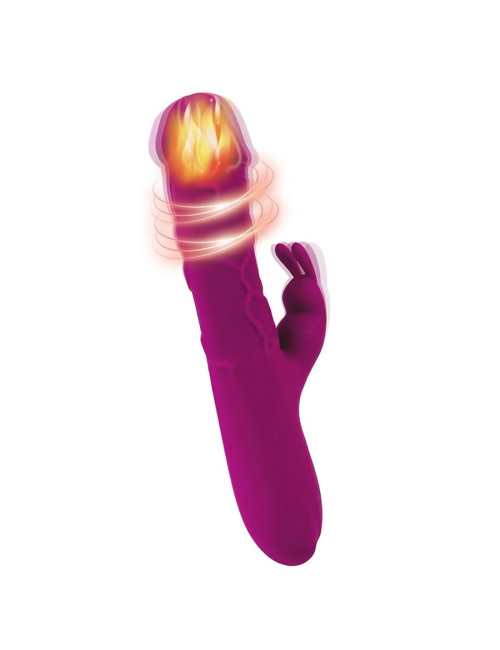 Rabbit vibrator - 10 different modes of vibration and heating function