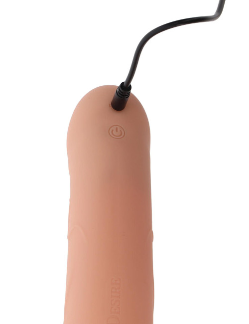 Hollow Penis Strapon Vibrating Silicone 16 cm