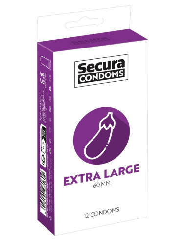 Prezerwatywy Secura Extra Large 12 szt.