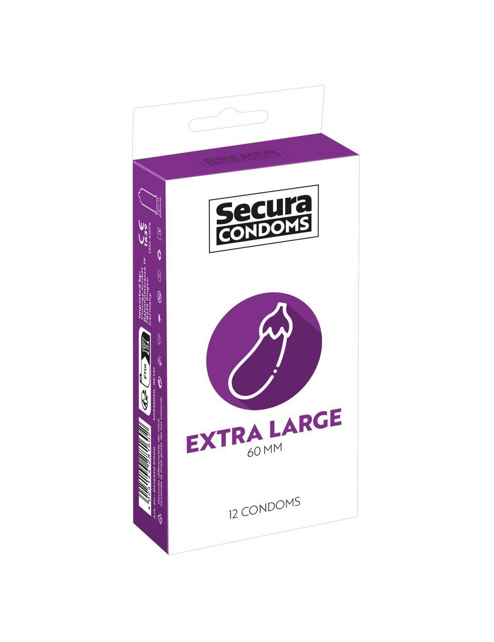 Prezerwatywy Secura Extra Large 12 szt.
