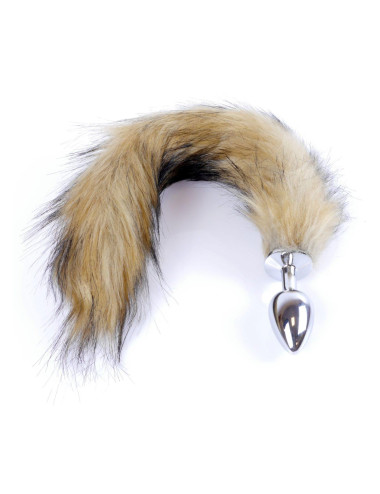 Plug-Fox TAIL- Brown XL
