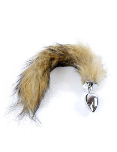 Plug-Fox TAIL- Brown XL