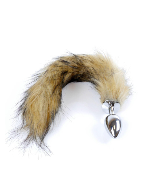Plug-Fox TAIL- Brown XL