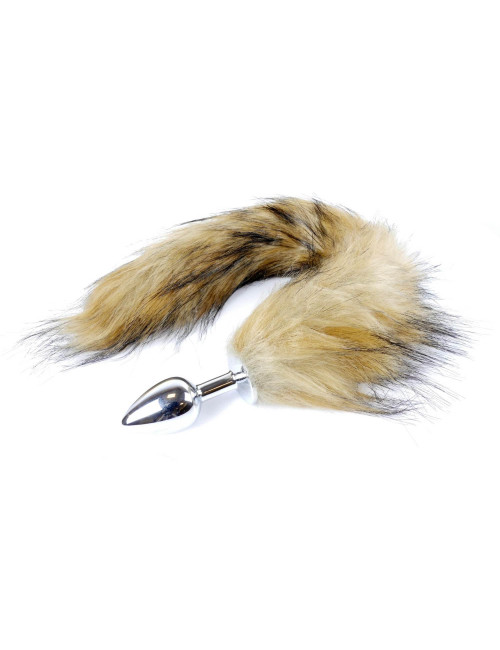 Plug-Fox TAIL- Brown XL